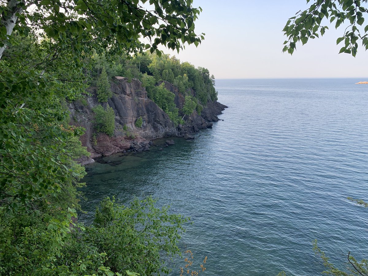kmtobe's tweet photo. Made the drive up to celebrate @LakeSuperior Day. Thank you to the greatest of lakes for all you have done this past year. https://t.co/t9obGp5Nij