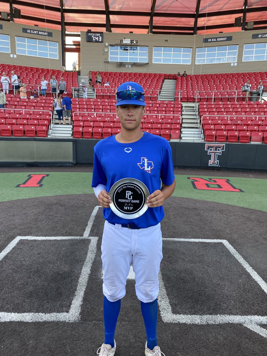 PG_NTX's tweet photo. Congratulations to LBA Benton for winning the 17/18U Division of the 2022 Red Raider Classic at Texas Tech

MVP: Blade Beaty (https://t.co/XShCLh04wW)
6R 7H 2 2 2B 9RBI 1SB

MVPitcher: Gage Cobb (https://t.co/PpiEKhqw2m)
6.0IP 3K 2H 2BB 2R https://t.co/ubyeZrsl2J