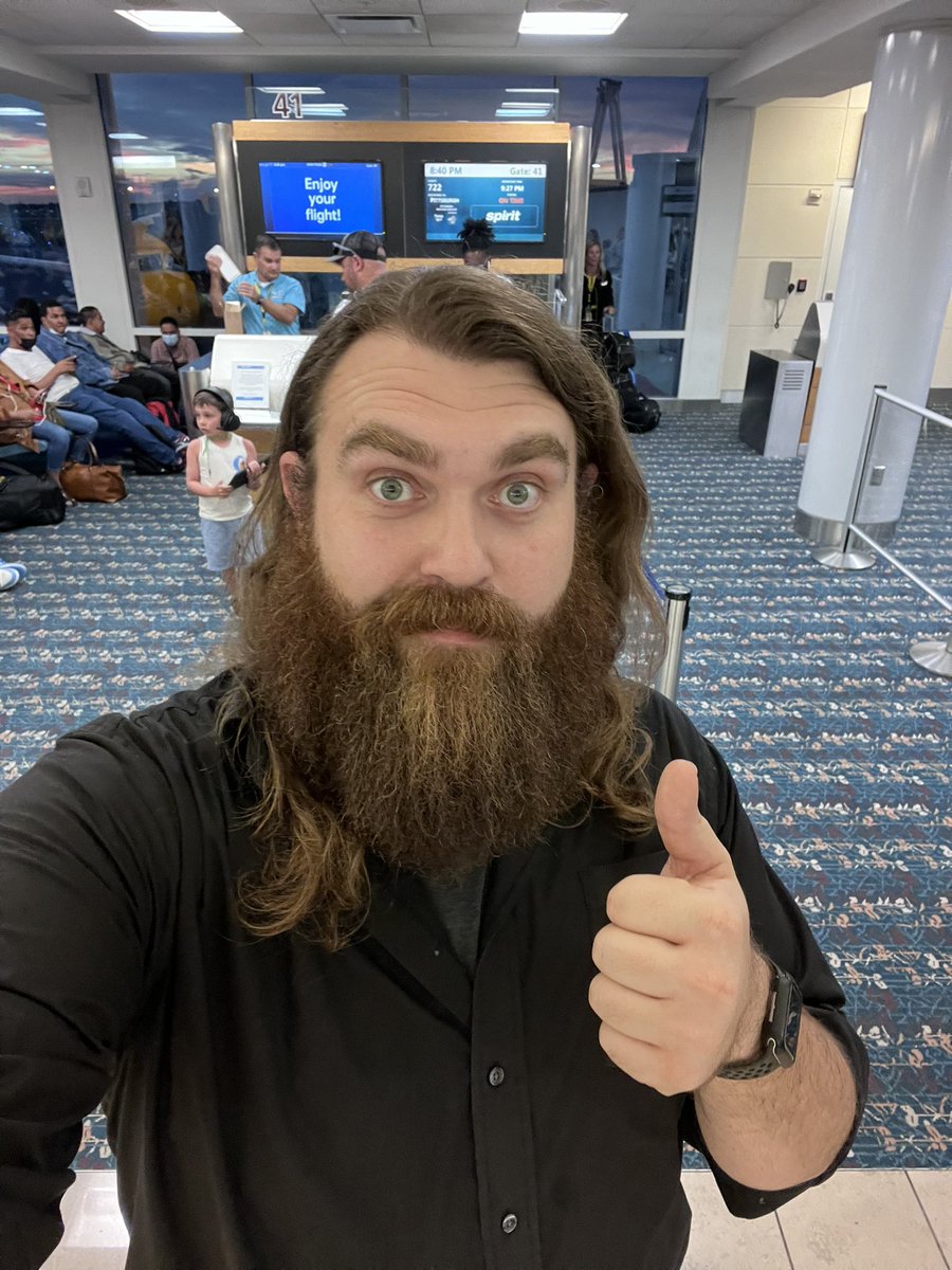 Time to jump on a plane and #FollowTheHollow! Can’t wait to start filming #WolfHollow! #orlandointernationalairport #Pittsburgh #filmmaking #traveling