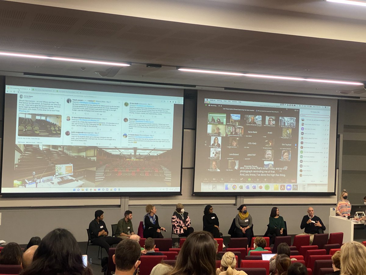 #SydTeach22 convenience vs connection. What really works? What’s best done online and what’s better f2f?