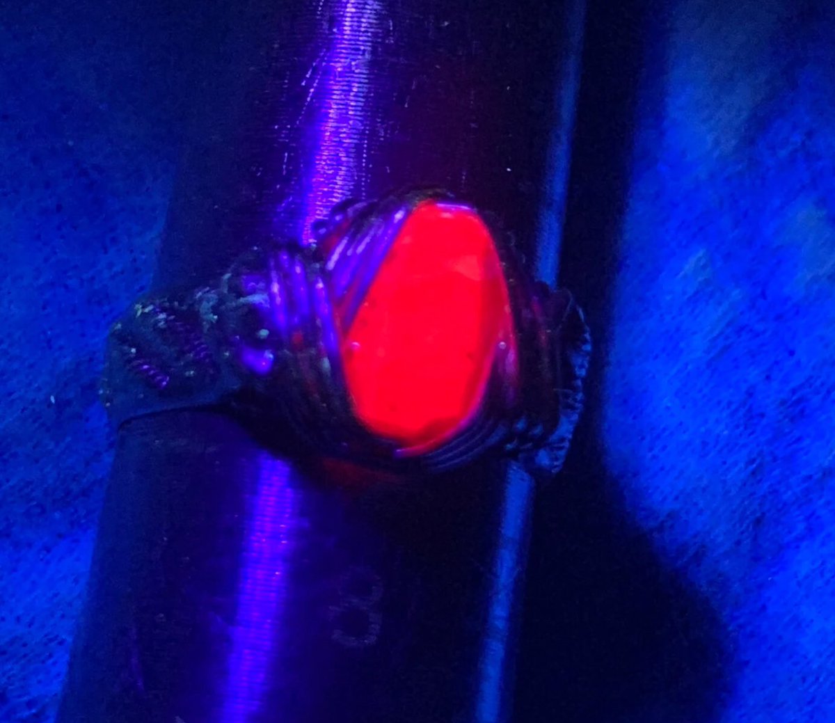 Crystalchemist2's tweet image. Untreated Tanzanian Ruby Crystal in Silver Wrapped Ring, sz 7.5 #tazanite #crystal  #gems #SilverJewellery  etsy.com/listing/118061…
