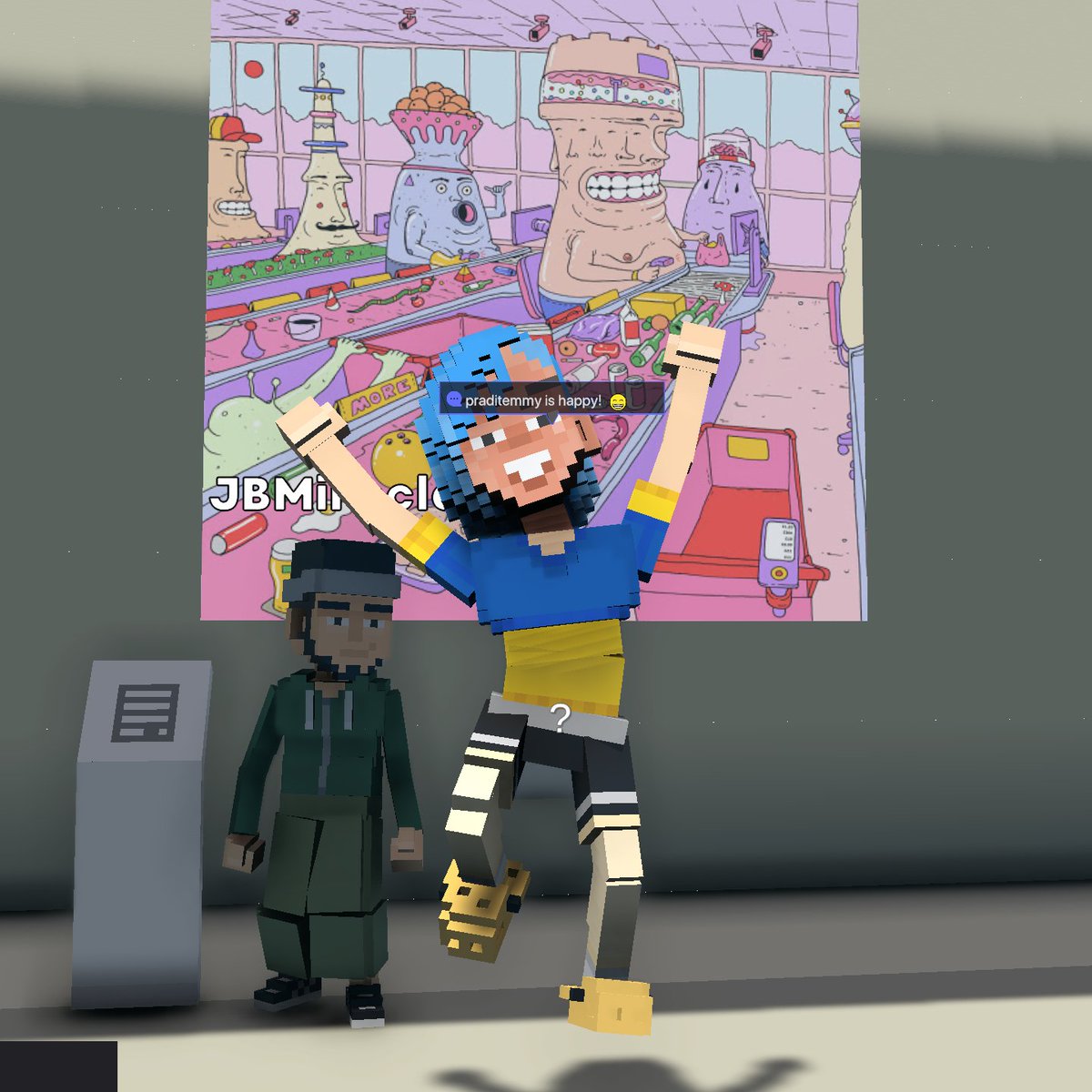 emmypradit's tweet photo. @TheSandboxGame @SuperRare I just participated in the #TheSandbox weekly contest for a chance to win 200 mSAND! I found the art piece, check out my screenshot below!
👇 https://t.co/qbKtzAfHw5