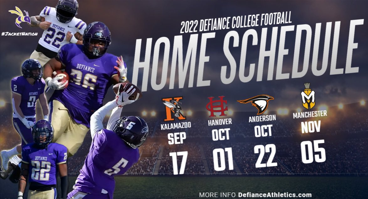 Defiance College Football tweet media