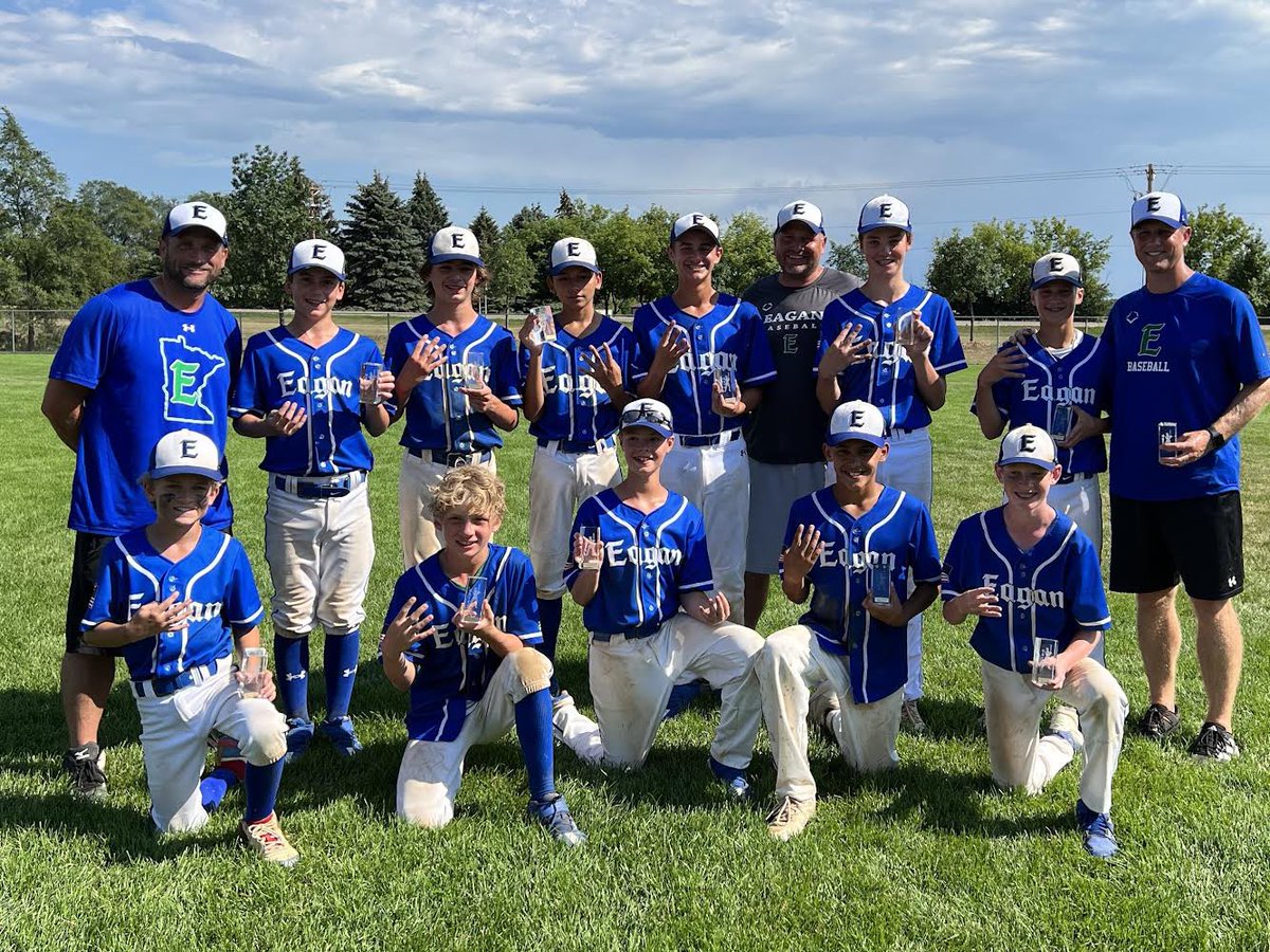 EaganBaseball's tweet photo. This weekend the 12UAAA team took 4th place out of 40 teams in the Gopher State Tournament! https://t.co/c4Ibc7tHa4