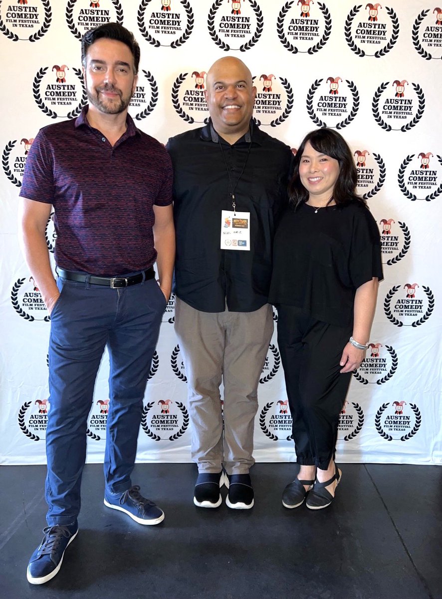 IndstryStdFilms's tweet photo. BIASED written/directed by @AndreaLwin won Best Comedy Film at Austin Comedy Film Festival‼️ Congratulations Team Biased 🏆  @DaveSJung @ElaineKao @JonathanOhye @thecharleskim @sandravaldedp @DanielLarsh @FrancescaOHern @JeffMarch 
Thank You @mikelfair &amp; AustinCFF for having us! https://t.co/gtTdlYkxvt
