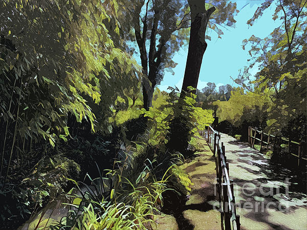BIOblogger's tweet photo. New artwork for sale! - "Giverny Pathway" - https://t.co/CIxZmSx8fb @shoppixels https://t.co/su0So6DRpk