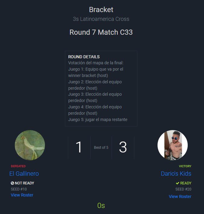 Felicitaciones a los ganadores del torneo Destiny 2 Latinoamerica versión habla hispana:
Team Dario’s Kids 
- Y al segundo puesto: Clan solid, demostrando que siempre está en lo alto de los torneos.
Muchas gracias a todos los que se registraron 🖤

1. 🥇 <a href="/FIuidy/">Fluidy</a> 
2. 🥈 @Solid_Zs