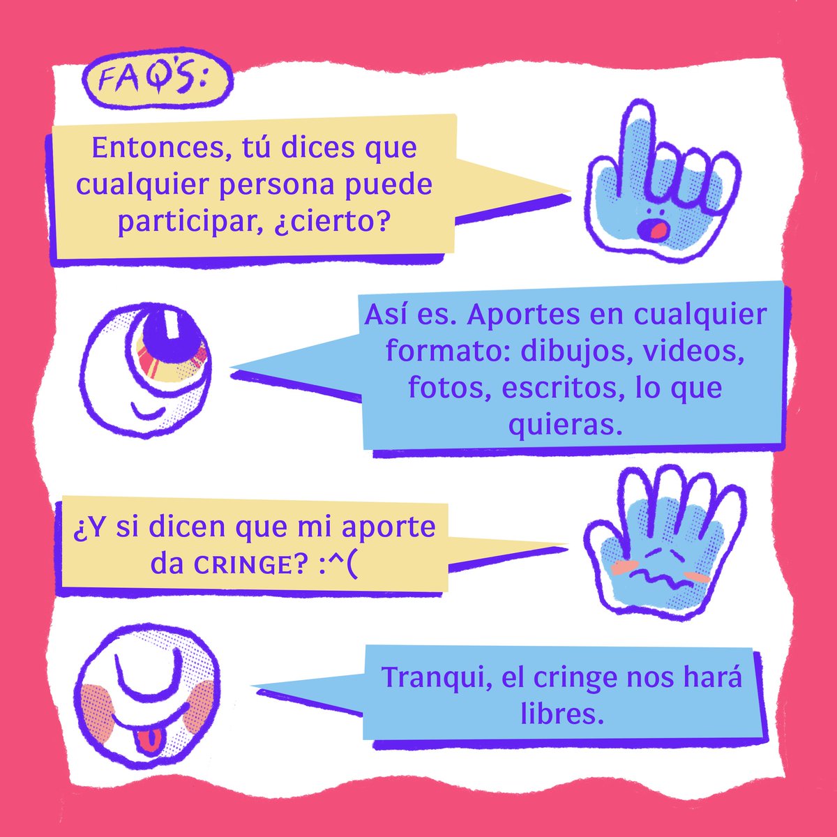 depreintermedia's tweet photo. [2]
Mira nuestra paleta y participa!
No importa si dice Apruebo o Apreubo. El cringe te hará libre.
Esperamos tus aportes en nuestro Instagram 🪐
#SipoApruebo https://t.co/wGqc2fdBR5