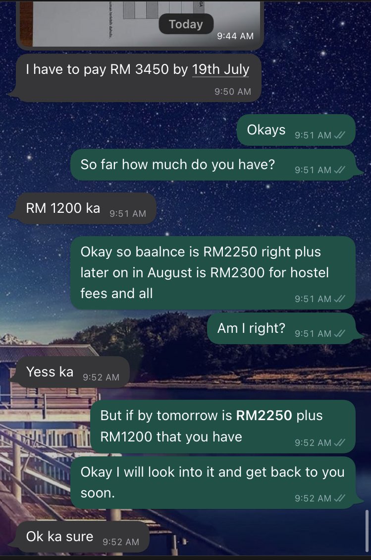 SaveetraRevathi's tweet photo. ❗️❗️LET’S HELP THIS GIRL MAKE IT TO UNIVERSITY ❗️❗️(thread)

So this girl is one of the students from the previous donation drive but she has decided to instead accept the offer to do her Foundation in UTM instead and has to pay the fees by tomorrow (19 JULY 2022). https://t.co/vrYVZkjonQ