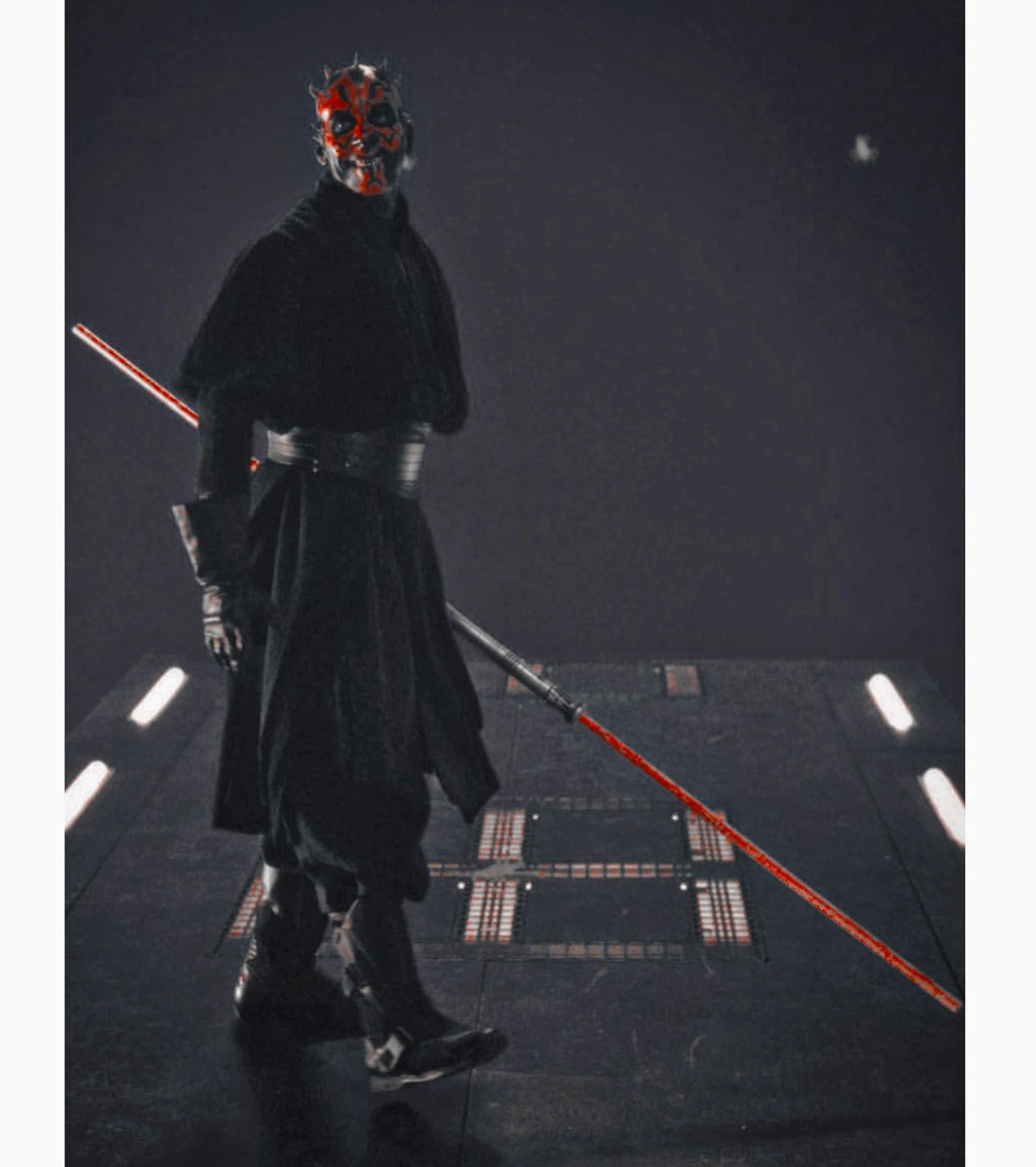 CrimsonZabrak's tweet photo. Felt cute. Might delete later.
#DarthMaul #HesSmilingBecauseHeJustKilledSomeone #SeductiveSITHday https://t.co/fQA5RVmtNu