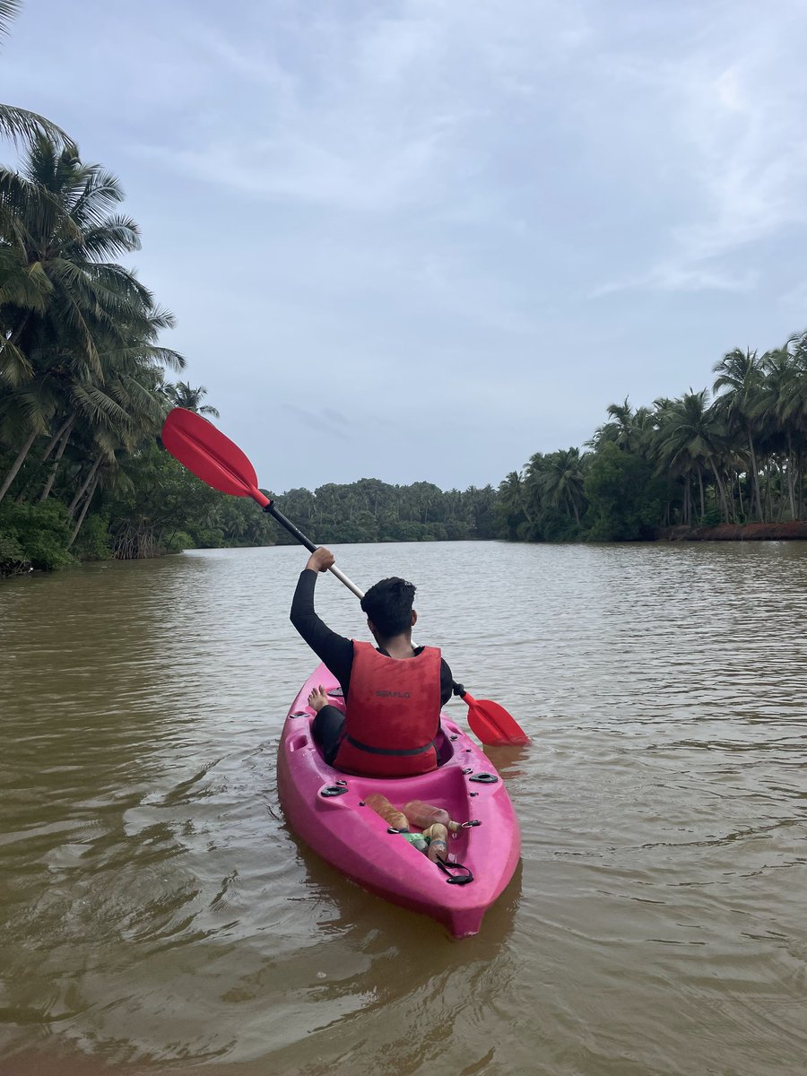 mo_samih's tweet photo. Mansoon #mangrove #kayaking with beautiful sun set 

#Mangalore #kayak #Riverside https://t.co/YqElc405n4
