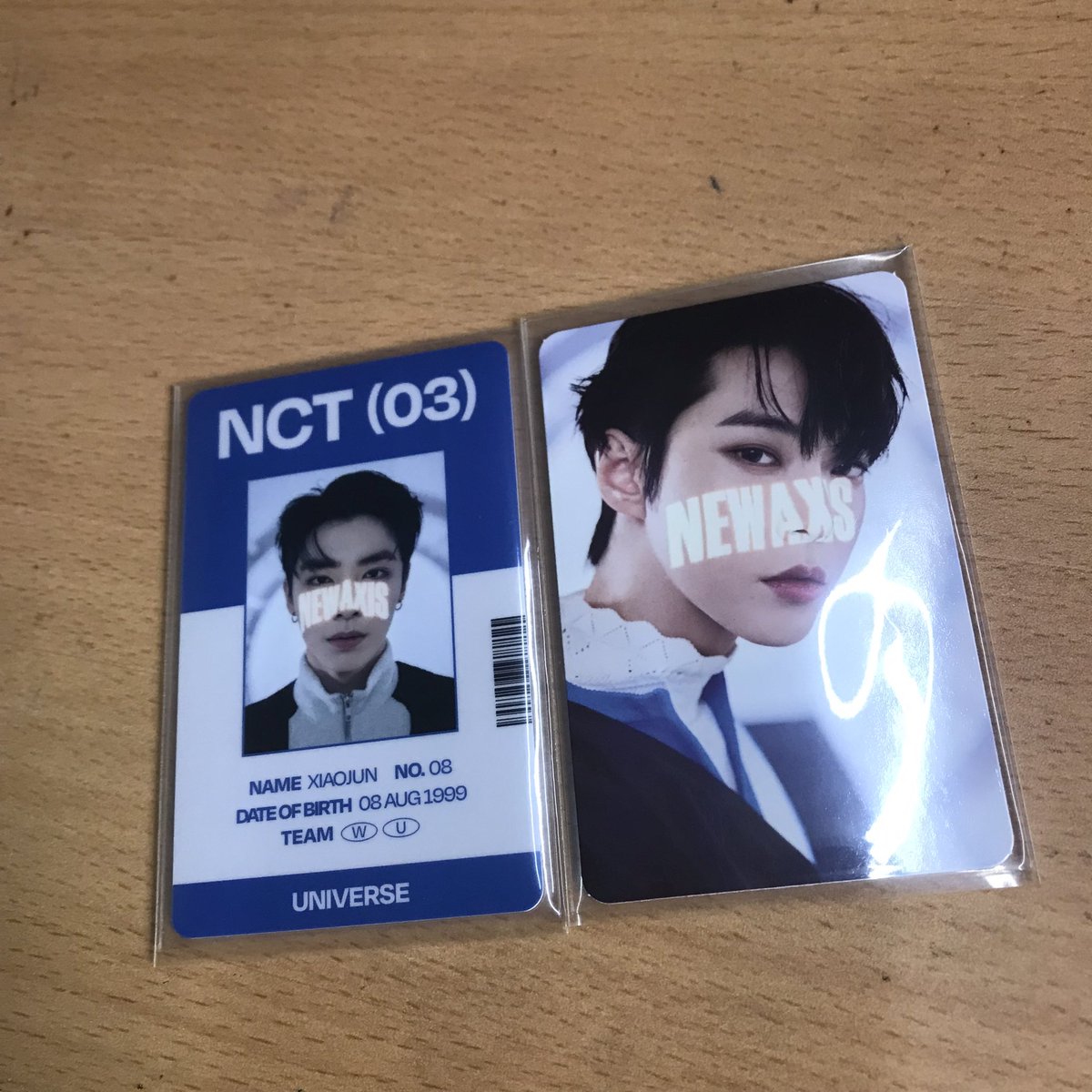haas13_so's tweet photo. wts / lfb ! ph
🗯𓂋 ( 📂🛒 #hsosells )  ₊˚ ￮

✶ nct 2021 universe id card + pc set md (xiaojun id, doyoung concept )
-100ea /180set +pf 

𓂋 read carrd before claiming .ᐟ
( https://t.co/48uriFyWqY ) 

📌 dm / reply to claim https://t.co/wOudi2IDvV