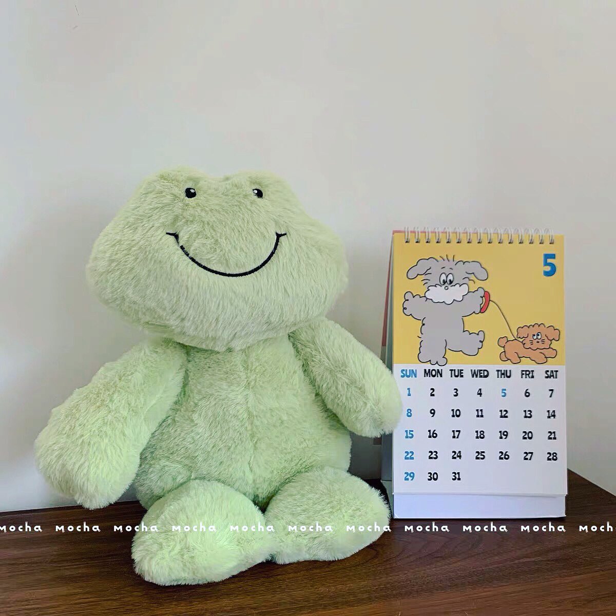 77fairy_'s tweet photo. Oh,the calendar should be turned over!#froggy #green #plush #custom #smile https://t.co/GE8ZKBTWSR
