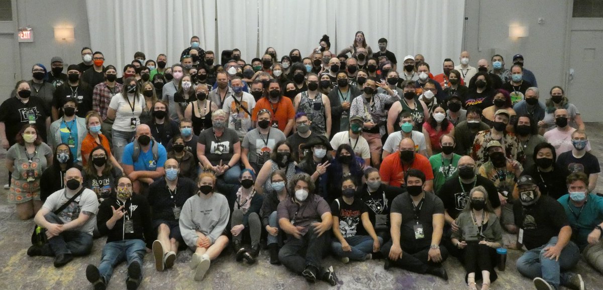 GeeklyCon's tweet photo. GeeklyCon 2022 is a wrAp! Thanks to everyone for coming out and we'll see you next June for GC23! https://t.co/Tbf2MmzCAr