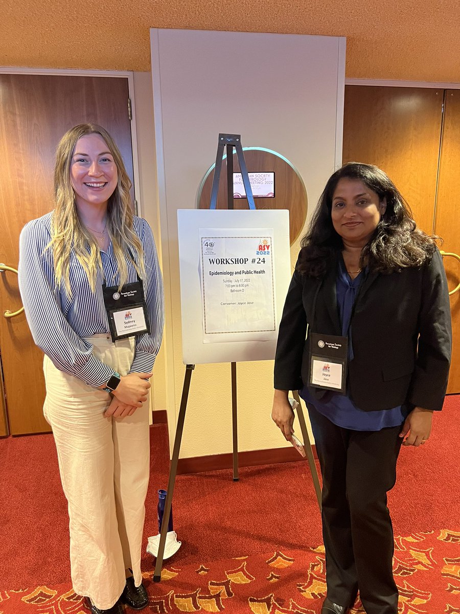 SMajowicz's tweet photo. Had the pleasure of presenting my first in person conference talk at #ASV2022. With my PI @joselab_psu as the convener. Such a special experience. https://t.co/DRnKU8U4P1