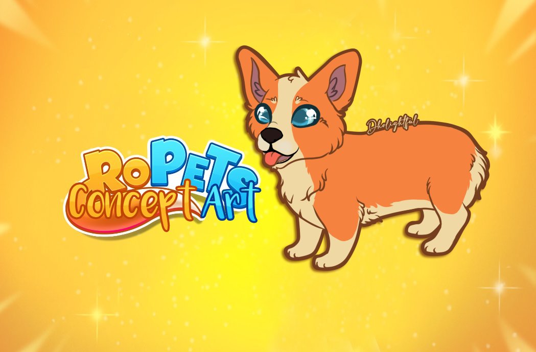 Dholightful's tweet photo. Not another concept pet o.o for @RoPetsGame 
Yes, I know we have a dog but how cute would it be if lil loafs of bread were running around? Can you just imagine? Floof butts ftw!

#ropets #ropetsconcept #ropetsart https://t.co/G8izBnOIzN