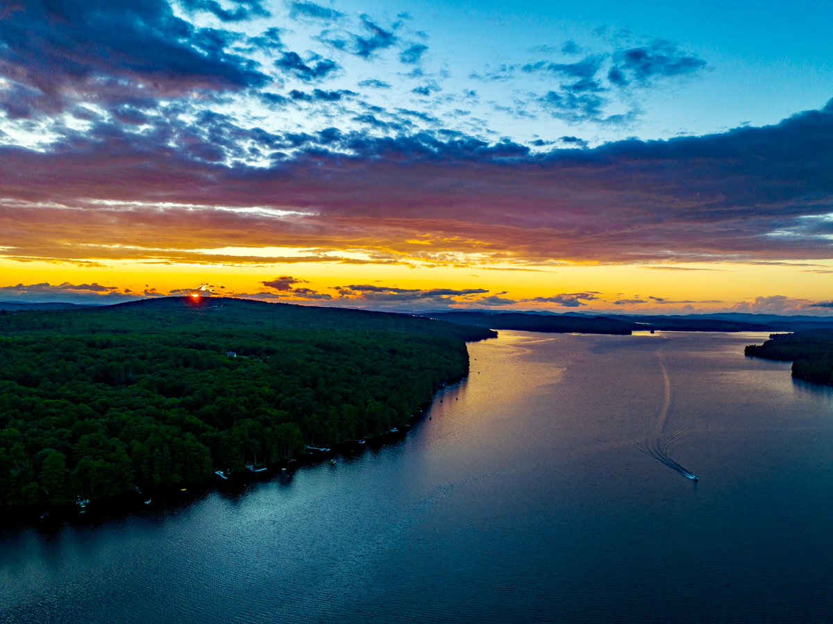 🚁 Thompson Lake, Maine #Mavic3