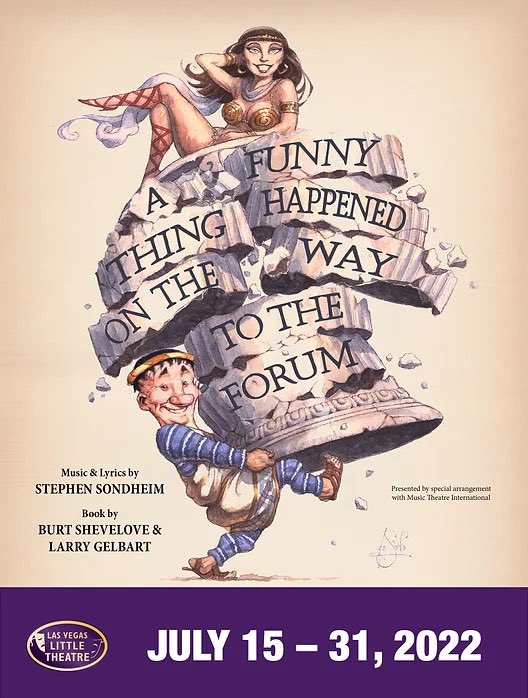 eatmoreartvegas's tweet photo. #eatmoreart #eatmoreartvegas #lvlt #LasVegasLittleTheatre #VegasTheater #StephenSondheim 

Who doesn’t like a great comedy? you’ve got a winner LVLT with A Funny Thing Happened on the Way to the Forum. Read the review by Paul Atreides.

https://t.co/K0Pu70Ccwg https://t.co/rUhmSsyhNi