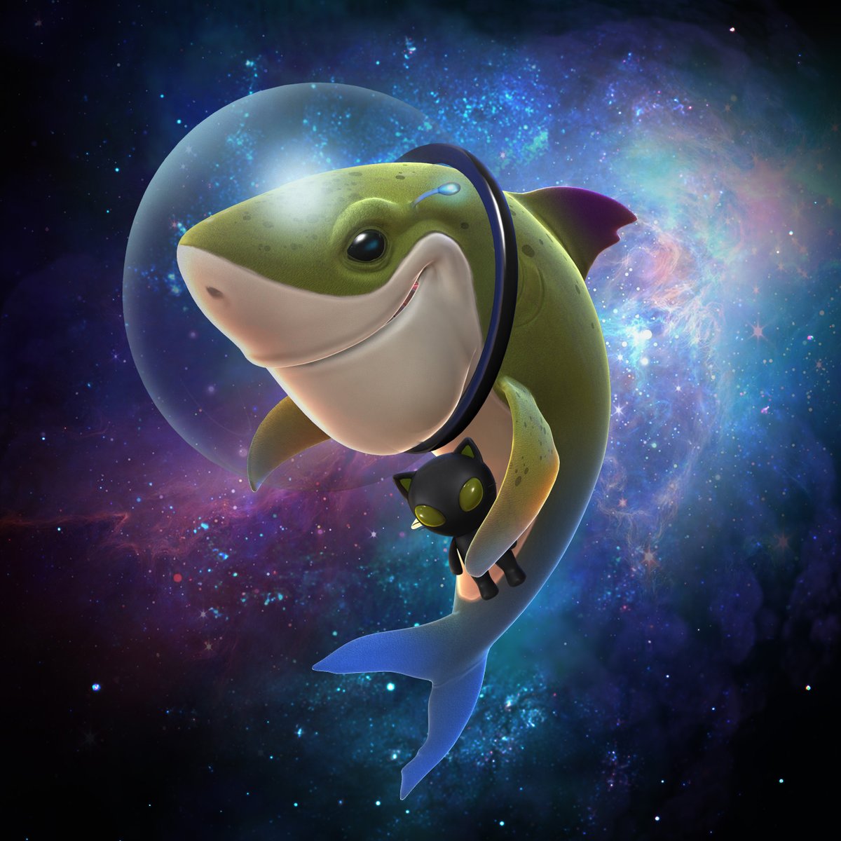 MYMETANOMICS's tweet photo. Alien Shark has traveled back through time from the Ghetto SharkHood HQ on the moon. He’s come back to tell us how to get there.

Unfortunately his computers got a bit wonky during the jump. We will have to work together to decode the key to reaching the moon!

#web3 #NFTs https://t.co/DbH7IuTH7Z