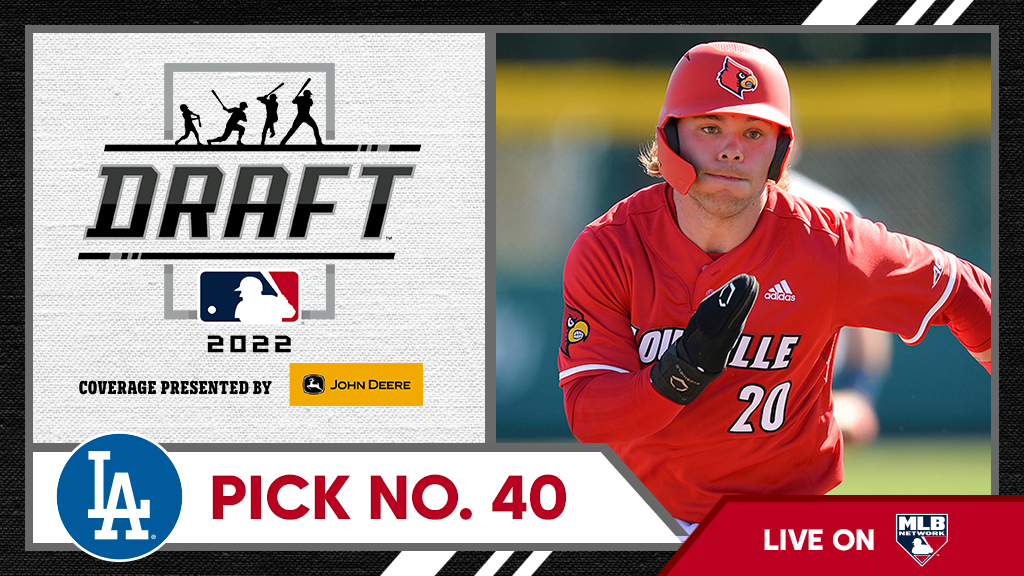 MLB Draft on Twitter: 'With the 40th overall pick, the @Dodgers