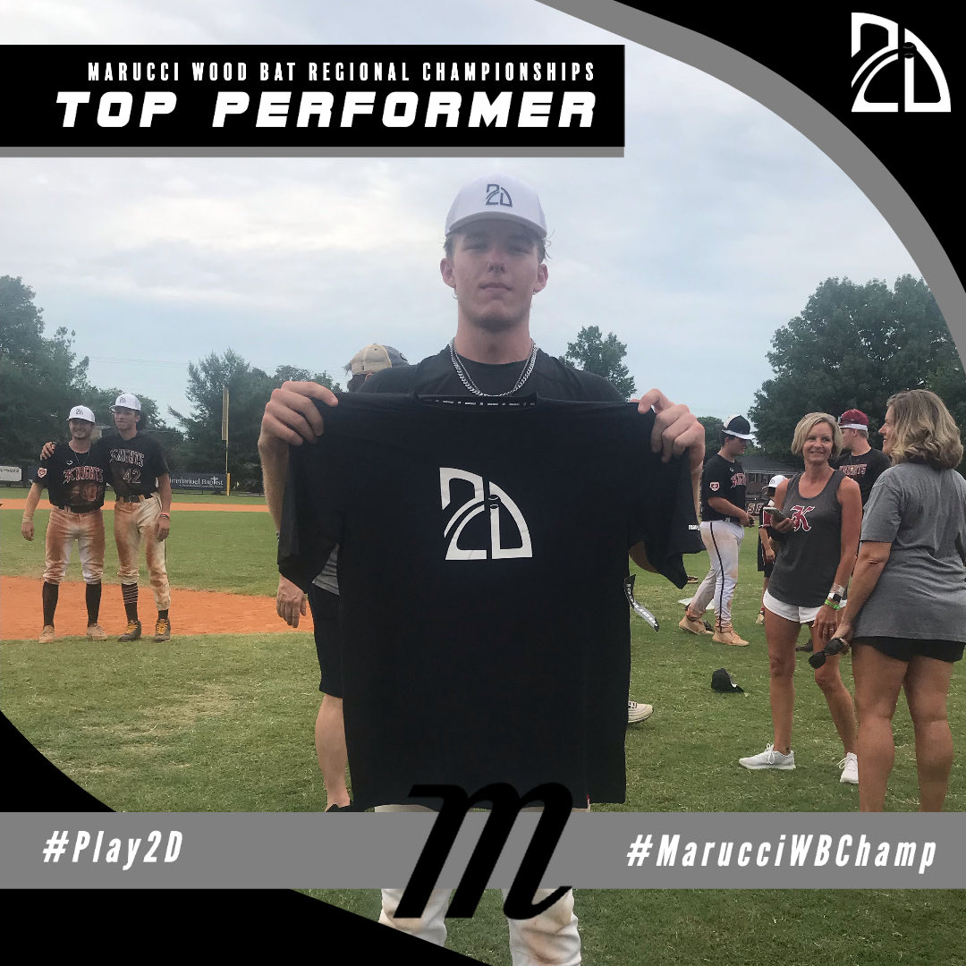 2DsportsbsbPOG's tweet photo. ⭐️TOP PERFORMER⭐️

Blake Bevis: 5IP, 1H, 10K

Summer Team: Knights

@2DsportsTN 
#MarucciWBShip https://t.co/cUpWwIcBs0