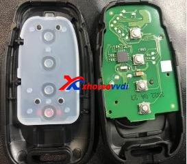 Xhorsevvdi's tweet photo. Audi A6 2014 Keyless Frequency 868 Add Key ✅
via OBD, new #xhorse Remote 🗝
Review from Selcuk Eymen 😎
(For emergency blade, no space on new case, but new PCB and blade fit in ori case)
#AddKey #audikeyless #KEYLESSGO #Smartkey #audismartkey #audia6 #xhorsesmartkey https://t.co/oJRgBdy7Du