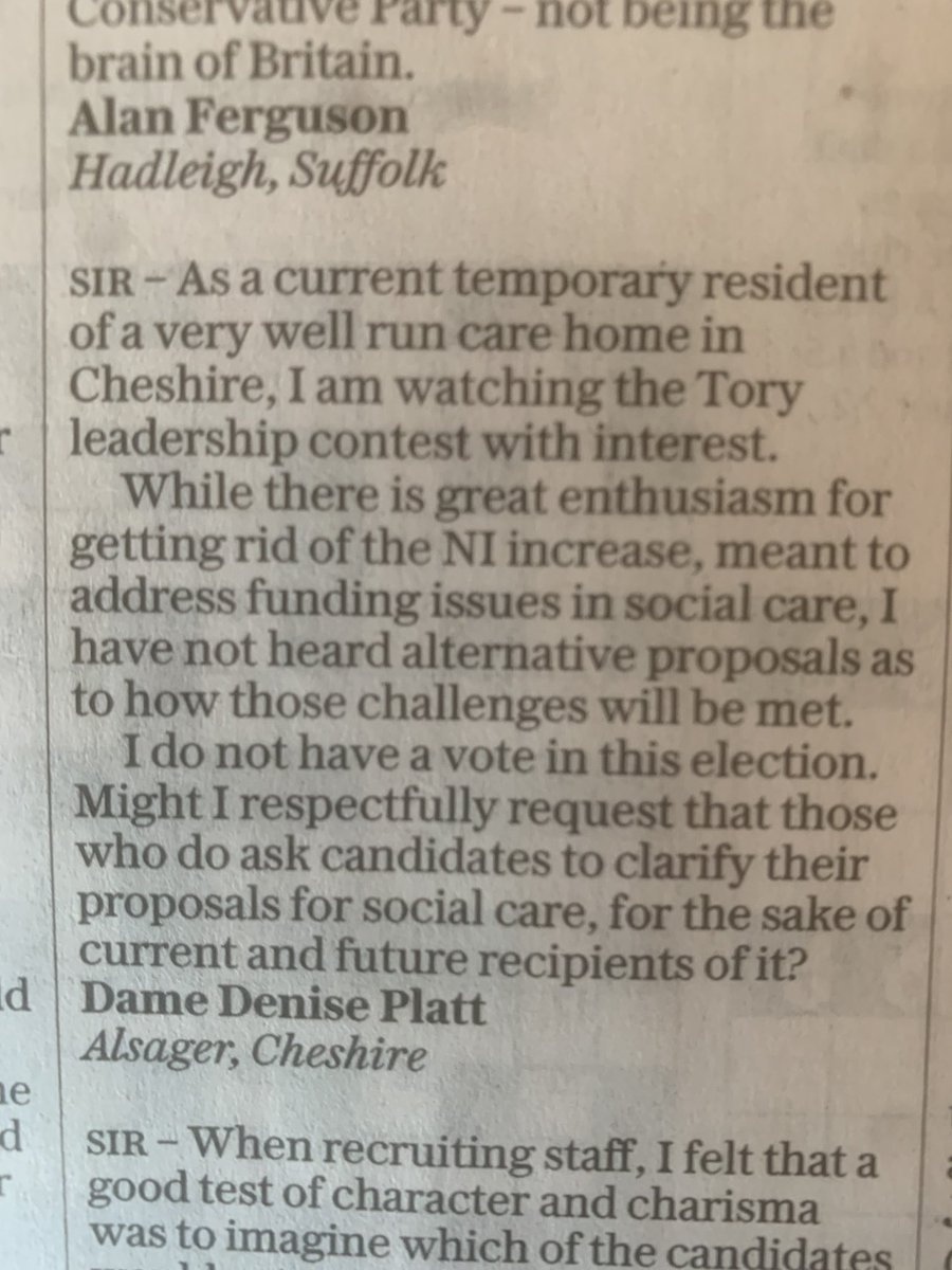 An old social services hand poses a very good question (perfectly) via ⁦<a href="/Telegraph/">The Telegraph</a>⁩