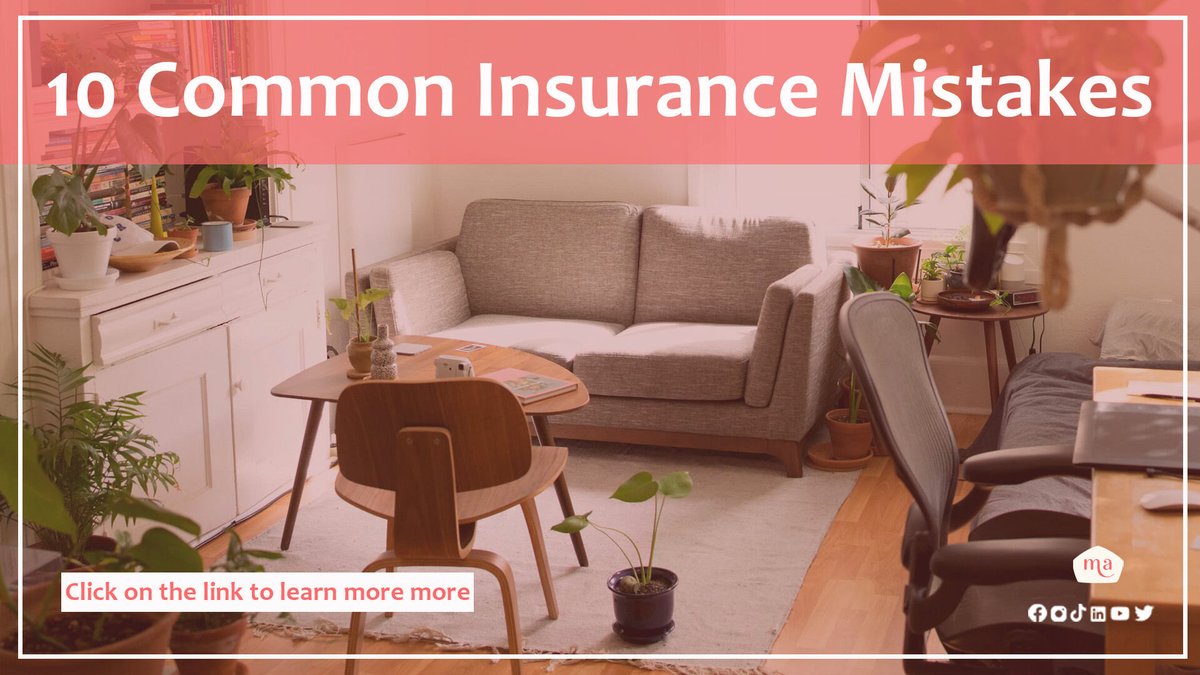 Mashroomcom's tweet image. Are you making mistakes when it comes to #InsuringYourProperty? Let’s take a look at the ten most common mistakes that people make: bit.ly/3ccRRa7

#CommonInsuranceMistakes #InsuranceMistakes #InsuranceUK #InsuranceKnowHow