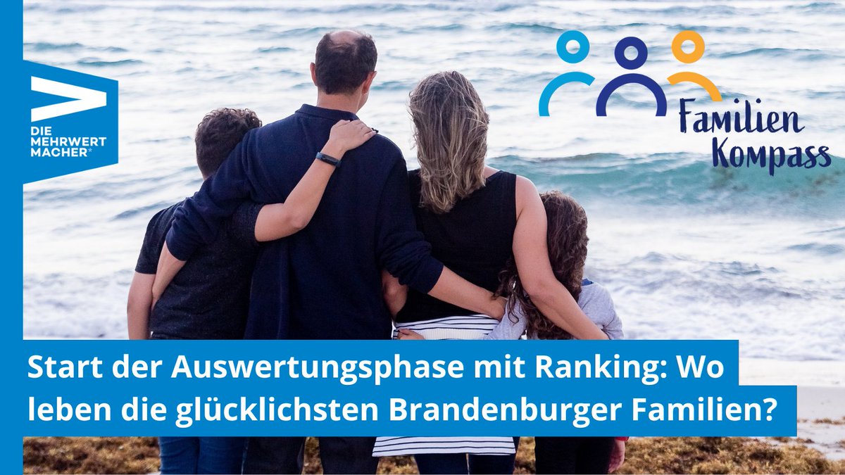 Die Befragung des Gemeinschaftsprojektes #Familienkompass #Brandenburg der Verlage <a href="/maz_online/">Märkische Allgemeine</a>, <a href="/mozde/">MOZde</a> und <a href="/LR/">LR</a> ist beendet. Mit fast 10.000 teilnehmenden #Familien wurden die Erwartungen der drei Medienhäuser weit übertroffen. Herzlichen #Glückwunsch &amp; schöne #Sommerferien!