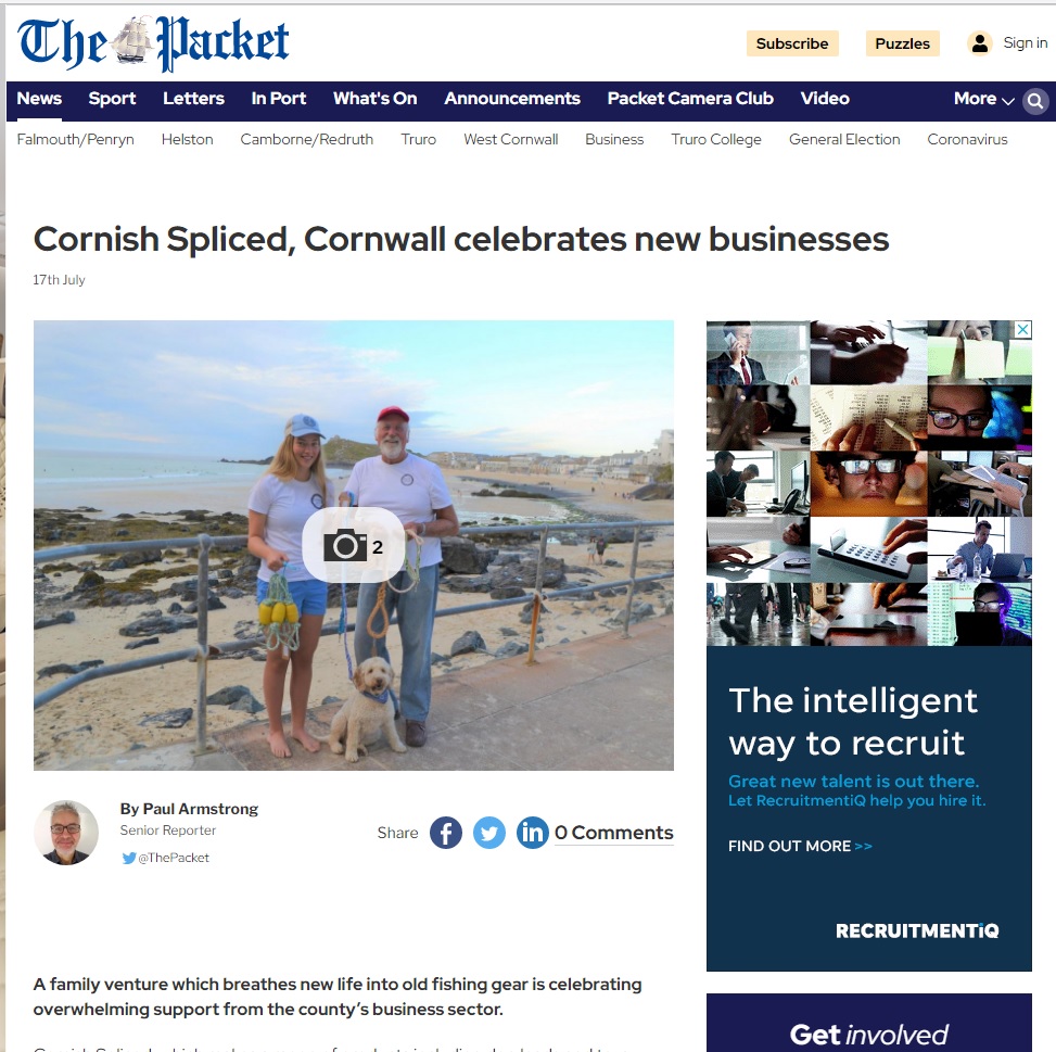 CornishSpliced's tweet photo. Huge thanks to Paul, Senior Reporter at @ThePacket for helping to share our #Spliceketeers news!...
https://t.co/AHZEtRr0n6 https://t.co/a2n0JUmXEF