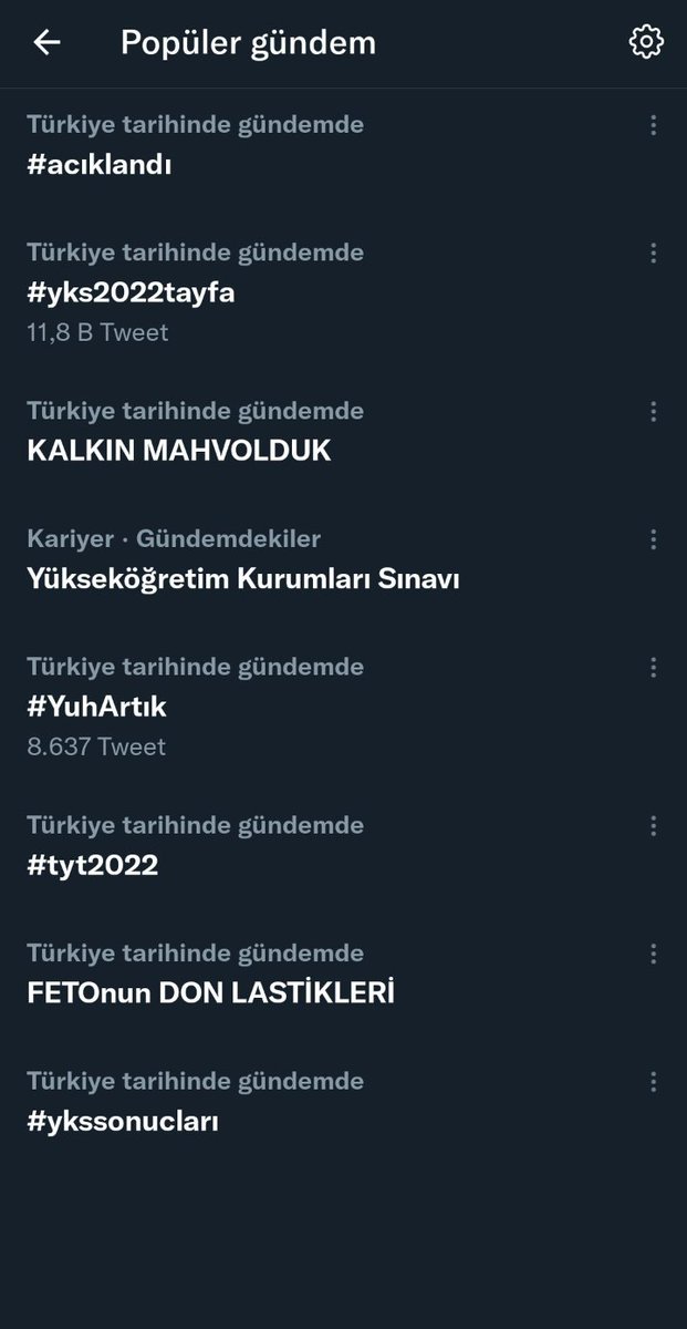 Bu gün üstümde bir burukluk var! #yks22