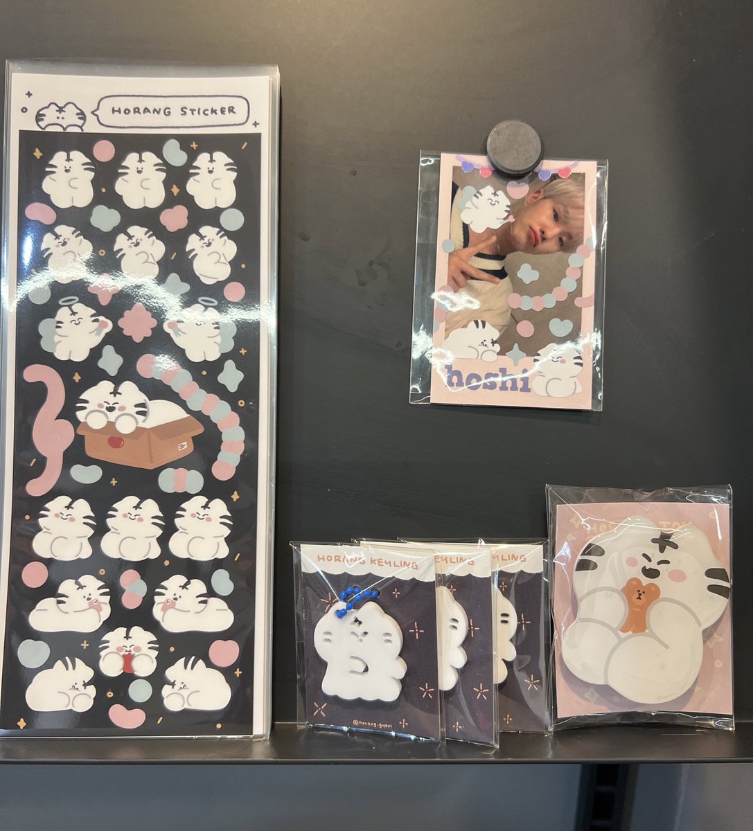 viethoshi's tweet photo. i was shopping for some stationaries and look who i found… HOSHI THE FACE OF TIGERS IN KOREA IKTR 🐯 https://t.co/kMymtQkLN6