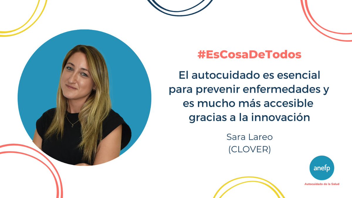 anefp_org's tweet photo. 🔬 La innovación y el #autocuidado son valores para los sistemas sanitarios
👉 Poner en marcha un #AutocuidadoResponsable de la salud #EsCosaDeTodos
#DíaMundialdelAutocuidado https://t.co/X33OSCYJnn