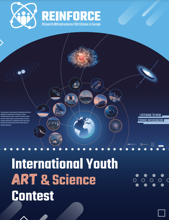#SciencesEnVacances Cet été, @ReinforceEU invite les #artistes en herbe à participer à un #concours sur le thème de l'humanité observant le #Cosmos... 🌌🔭 Pour qui❓ Pour les jeunes de 4 à 12 et de 12 à 18 ans. Pour quand❓ Jusqu'au 15 septembre ! ➡️ reinforceeu.eu/platform-for-a…