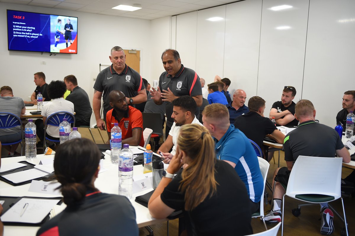 We recently welcomed 80 Match Officials to our New Level 4 #Referees Development Day at <a href="/middxfa/">Middlesex FA ⚽️</a>  ⚽