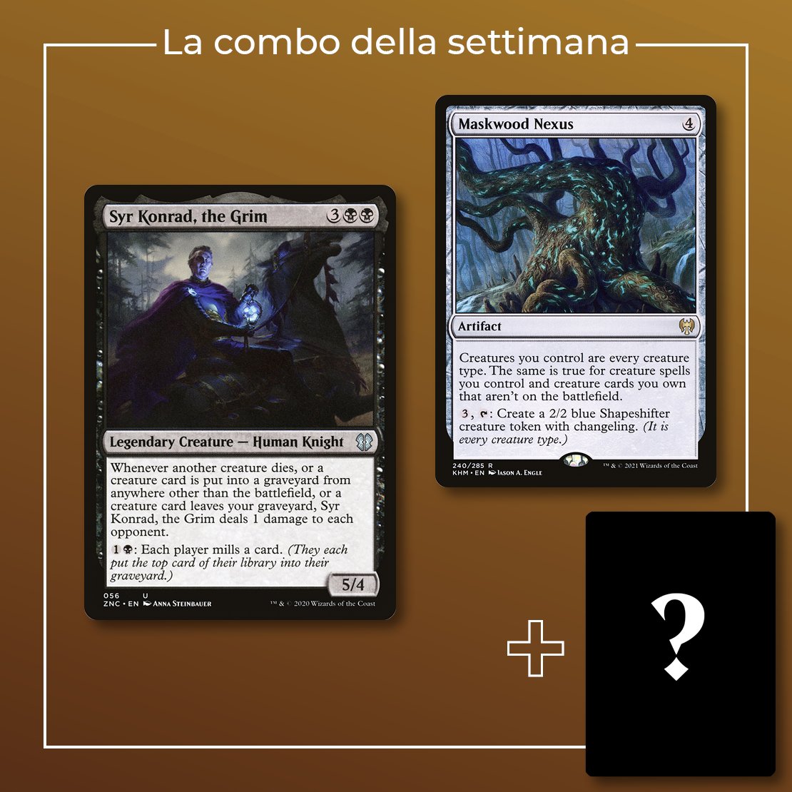 Megic_ita's tweet photo. La combo di questa settimana è molto semplice e lineare, necessita solo di un sacco di goblin, kraken, soldati, nani, druidi e rane. 🐸
#mtg #mtgitaly #magicthegathering #mtgcard #mtgcommunity #mtgitalia #mtgcommander #combo #combooftheday #combooftheweek #mtgcombo https://t.co/pOvbJRmWtw