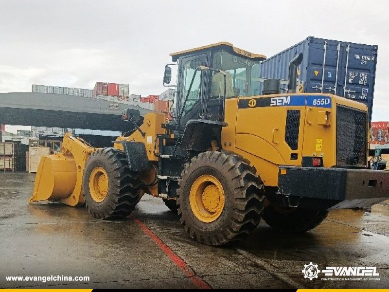 EvangelChina's tweet photo. #EVANGELExport >>1 Unit SEM Wheel loader #SEM655D⛴The United State
Rated Load: 5000kg
Bucket Capacity: 2.7-4.5m3
Wheel Base: 3200mm
Rated Power: 162kW
Get Your PRICE LIST Now 🫰>>sales@evangelchina.com
#SEM #wheelloader #heavyequipment #construction #machinery #semwheelloader https://t.co/N7OfqqP4Cy