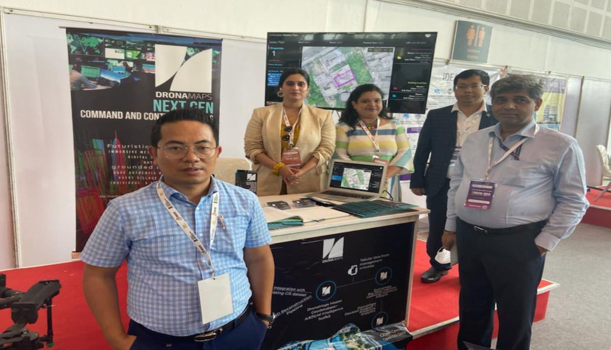 #DIW2022 Diaries | The #DigitalIndia Week 2022 witnessed participation from women-led #startups exhibiting their drone-based applications to capture vital analytics in the #EmergingTech pavilion. #IndiasTechade