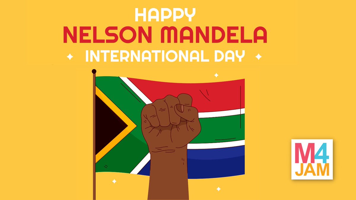 To all our fellow South Africans, from all of us at M4Jam - we wish you a happy Mandela Day!
"To be free is not merely to cast off one's chains, but to live in a way that respects and enhances the freedom of others' - Nelson Mandela
#NelsonMandelaDay2022 #M4Jam