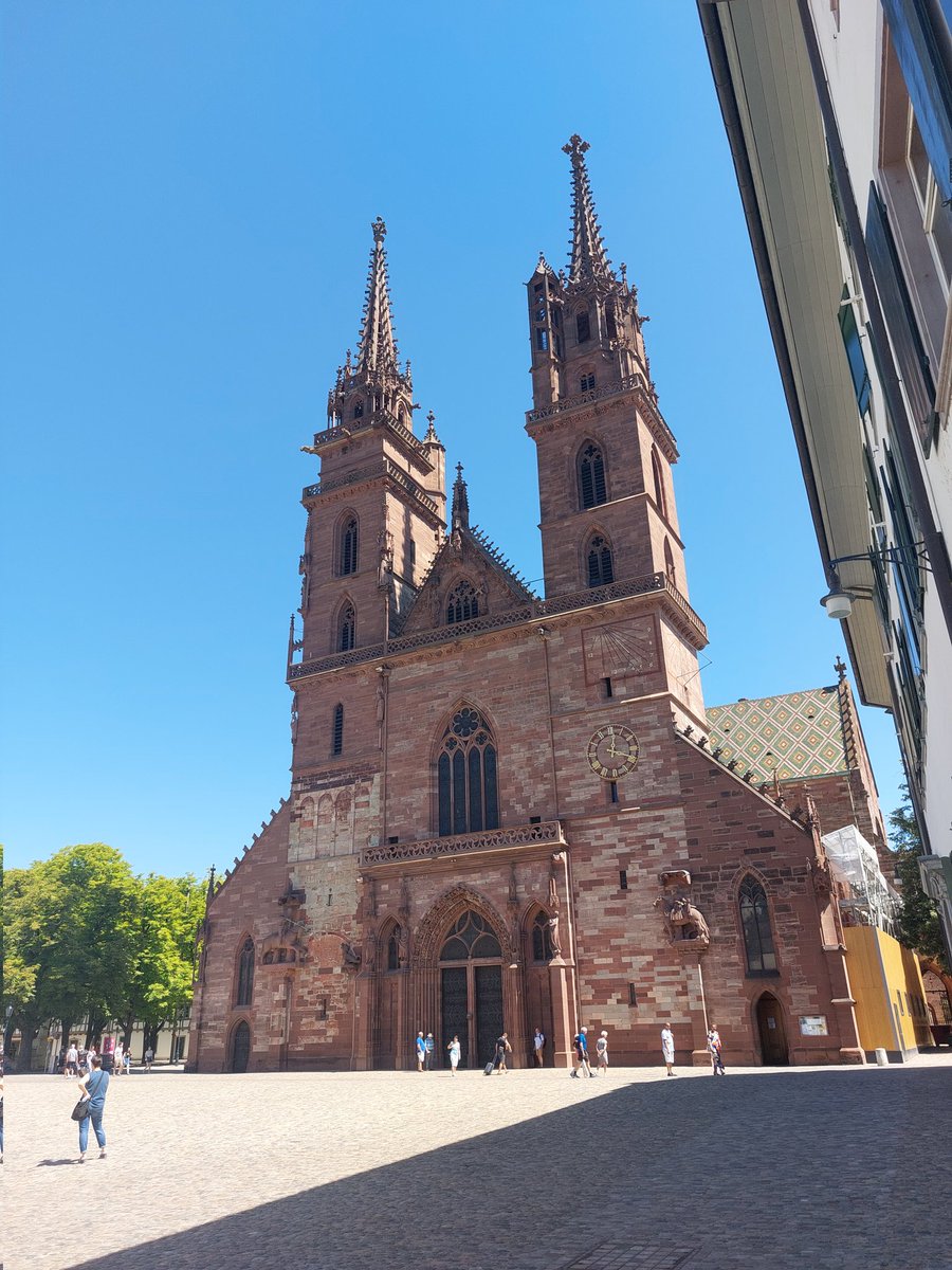 ZOecolampadius's tweet photo. Visiting Zurich to look at the original manuscripts of the correspondence and managed to fit in a trip to Basel yesterday! https://t.co/ZzpACLTz9P
