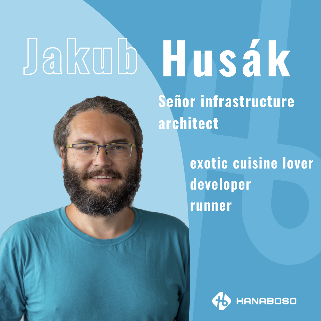 hanaboso's tweet photo. Señor infrastructure architect!
Z IT oboru ho po různých zkušenostech nejvíce baví servery a vše okolo nich.
Jeho zájmy jsou rozličné: tráví čas s rodinou, vaří a jí exotická jídla, běhá nebo se snaží se pochopit teorii superstrun.

Více o něm najdete na webu a na IG (link v biu) https://t.co/yueIc2fvP1