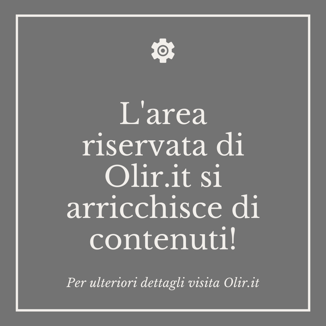 olir_info's tweet photo. https://t.co/bC9GmafiCh si arricchisce di contenuti!
Registrati all'area riservata per accedere ai nostri approfondimenti: https://t.co/TgFhWI8h2h https://t.co/uSg8ZHWWyy
