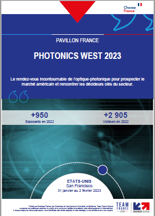 nathaliemarcha9's tweet photo. 📢 #PhotonicsWest #PavillonFrance #ChooseFrance réservez dès à présent votre stand clé en main, date limite d'inscription : le 30 août 2022 👉ttps://bit.ly/3NPbCBU #ProgrammeFranceExport, éligible au #ChèqueRelanceExport https://t.co/TBhbVYlAbu