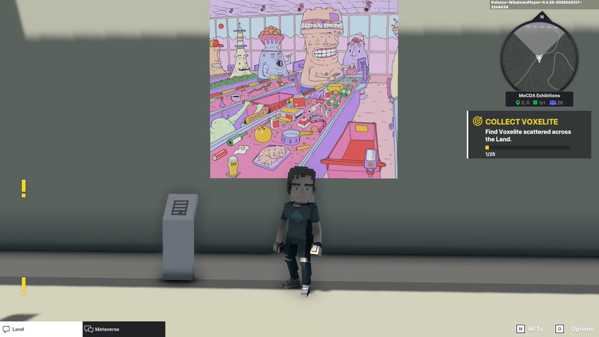 TTealman's tweet photo. @TheSandboxGame @SuperRare I just participated in the #TheSandbox weekly contest for a chance to win 200 mSAND! I found the art piece, check out my screenshot below!
👇 https://t.co/YbVHavUd6C
