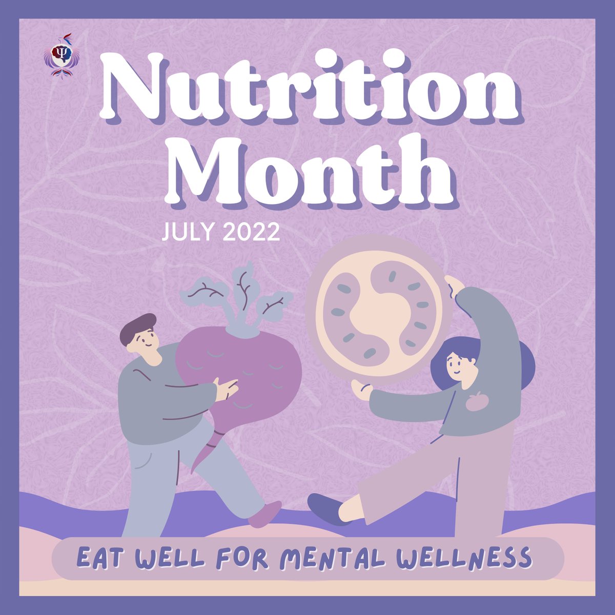 OPCFEUHS's tweet photo. #NutrionMonth2022
#OnePsychCommunity

Growing up we were taught to eat healthy in order to maintain our physical well-being. But did you know that a good diet also nurtures mental health? https://t.co/TOg1HNEmaY
