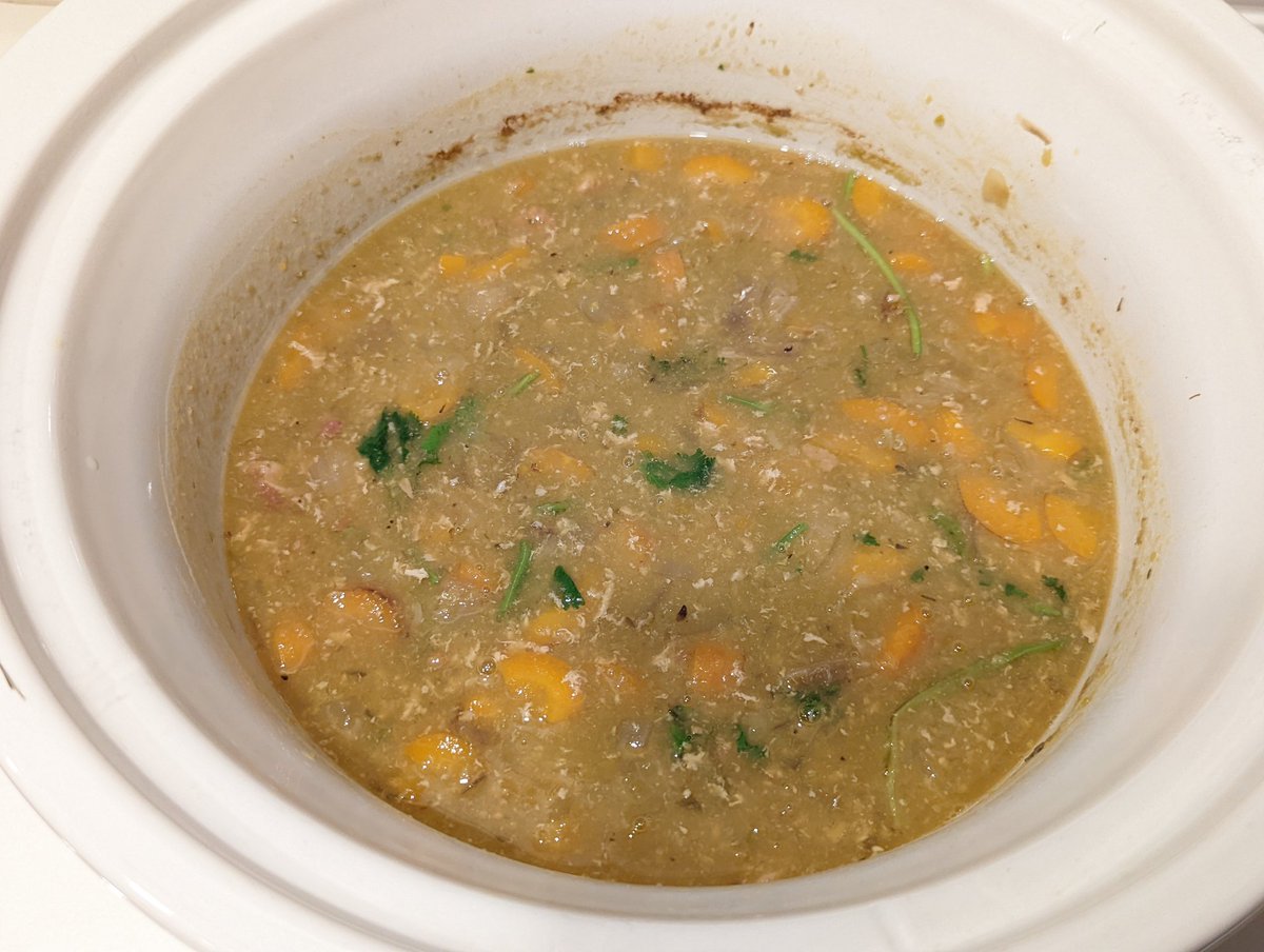 CookingwithAli's tweet photo. Used this #slowcooker #recipe to make split pea &amp; #french ham #soup. It was awesome!! Highly recommend it. https://t.co/xs80zSlQ2D https://t.co/yERMpDdH3S