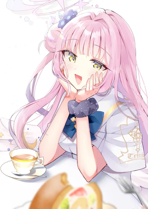 ナギちゃん一口ちょーだい#ブルアカ #BlueArchive 