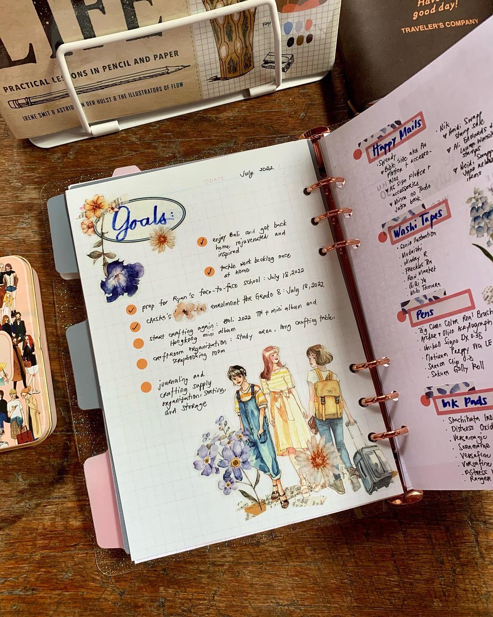 BujoStudyLove's tweet photo. My lofty goals for July. 🥹🤧Accomplished half of it so far, but the rest I am not sure. 😅😬
#bulletjournal #bujogoals #bujomonthly #showmeyourplanner #monchiichen #frecklestea #mreggplants #thehappyplanner #mujipen #PETtape #loveforanalogue https://t.co/fPRcgQv9Wz