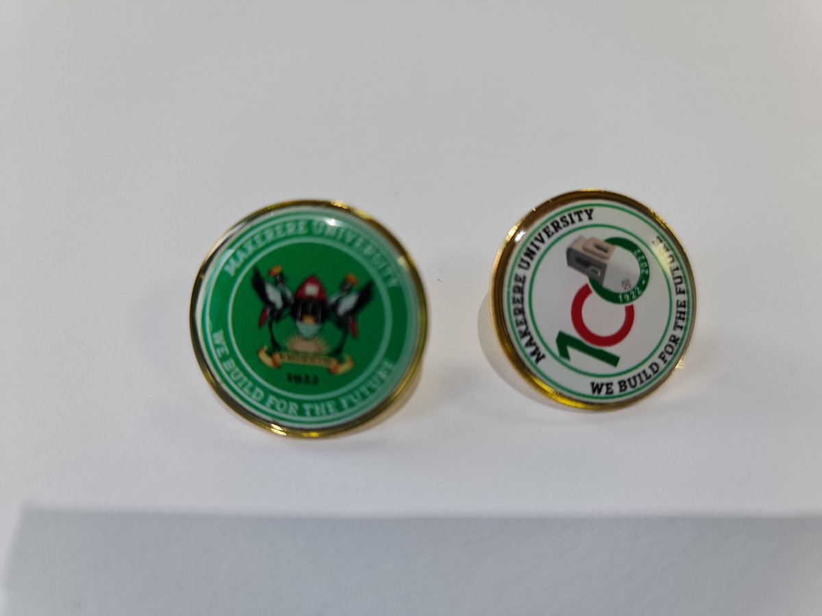 The #MakerereAt100 Alumni Homecoming Dinner is this Friday (22nd July)! Get your outfit ready for this once-in-a-lifetime event. The commemorative lapel pins are a must have. Worthy collectors items... @Makerere @IDIMakerere