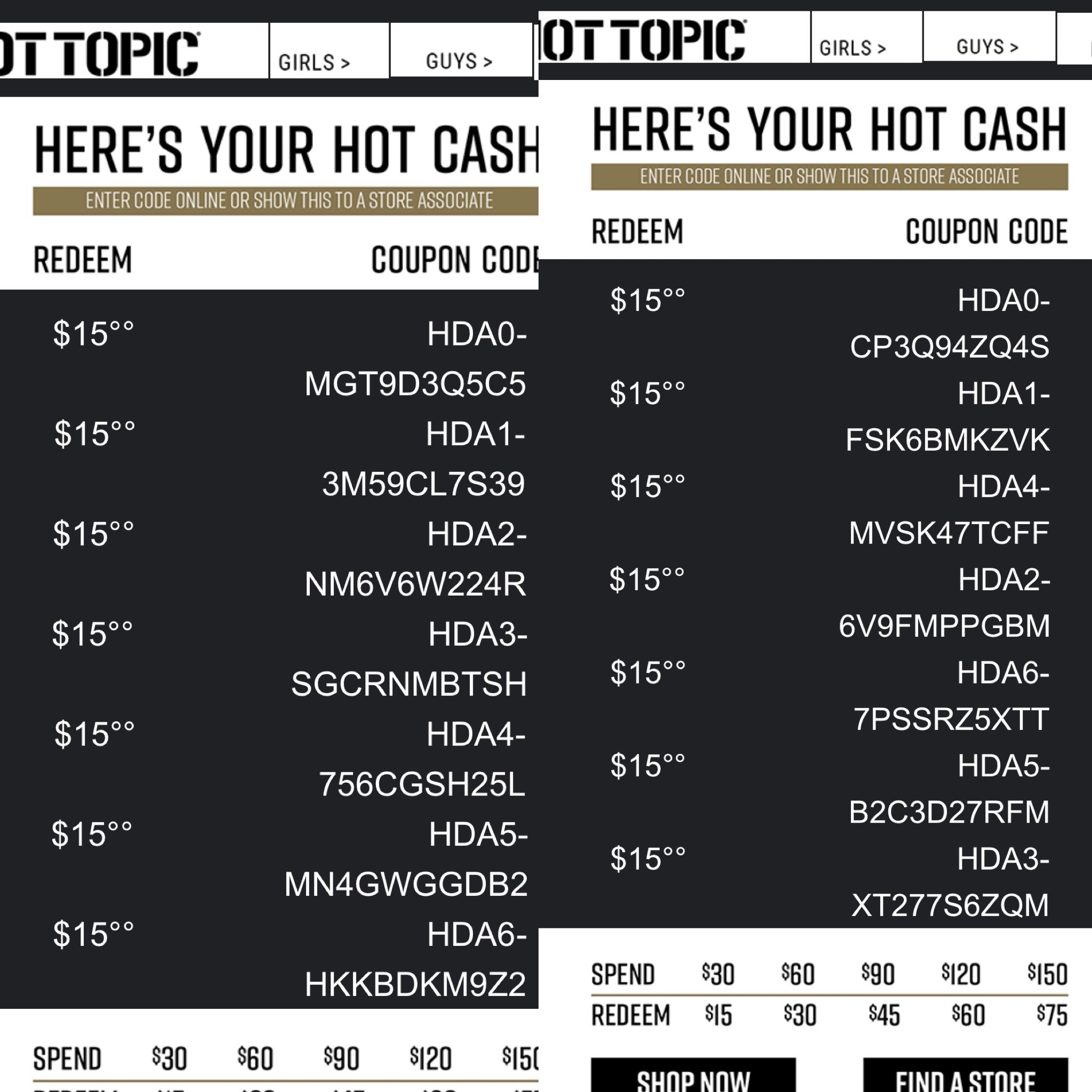 DisTrackers on Twitter "Here are some Hot Cash codes! They expire